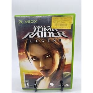 Lara Croft: Tomb Raider Legend (Microsoft Xbox Game) Complete - Tested